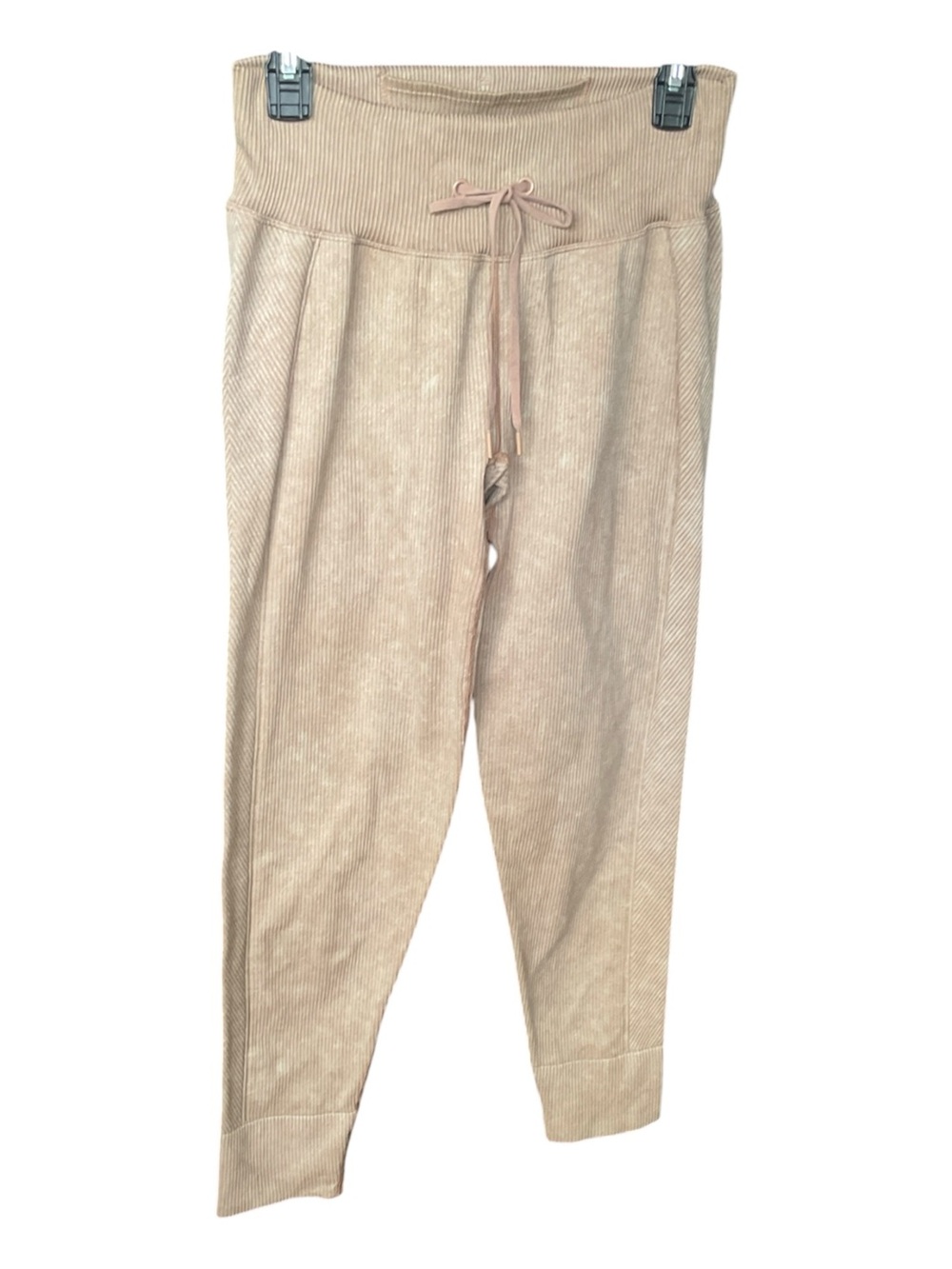 Victoria’s Secret PINK Active Ribbed High-Waisted Leggings - Beige - Size M - Picture 6 of 7